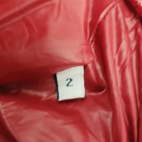 Moncler Red Maya Down Jacket - Picture 5 of 13